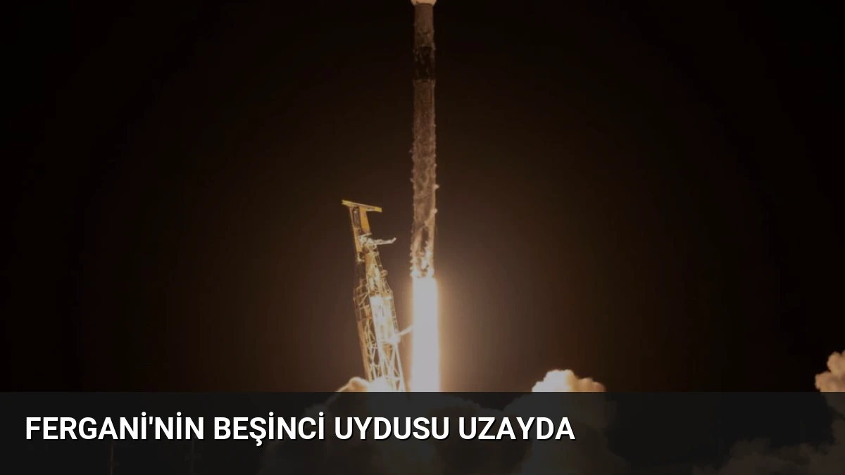Fergani’nin beşinci uydusu uzayda