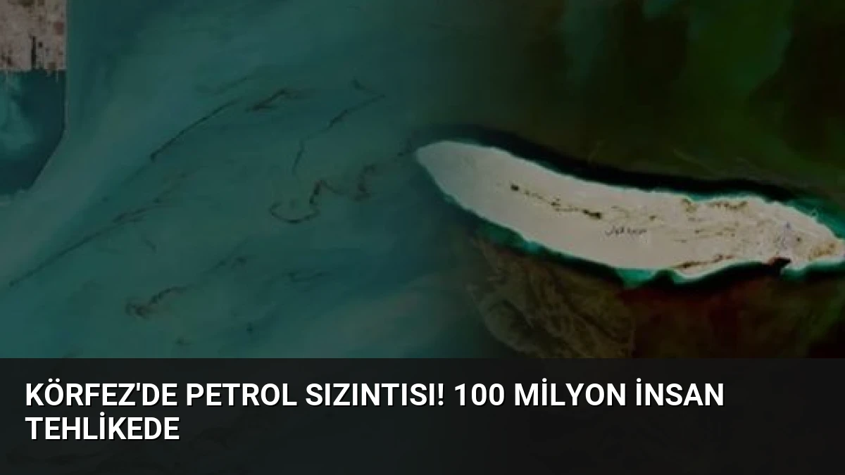 Körfez’de petrol sızıntısı! 100 milyon insan tehlikede
