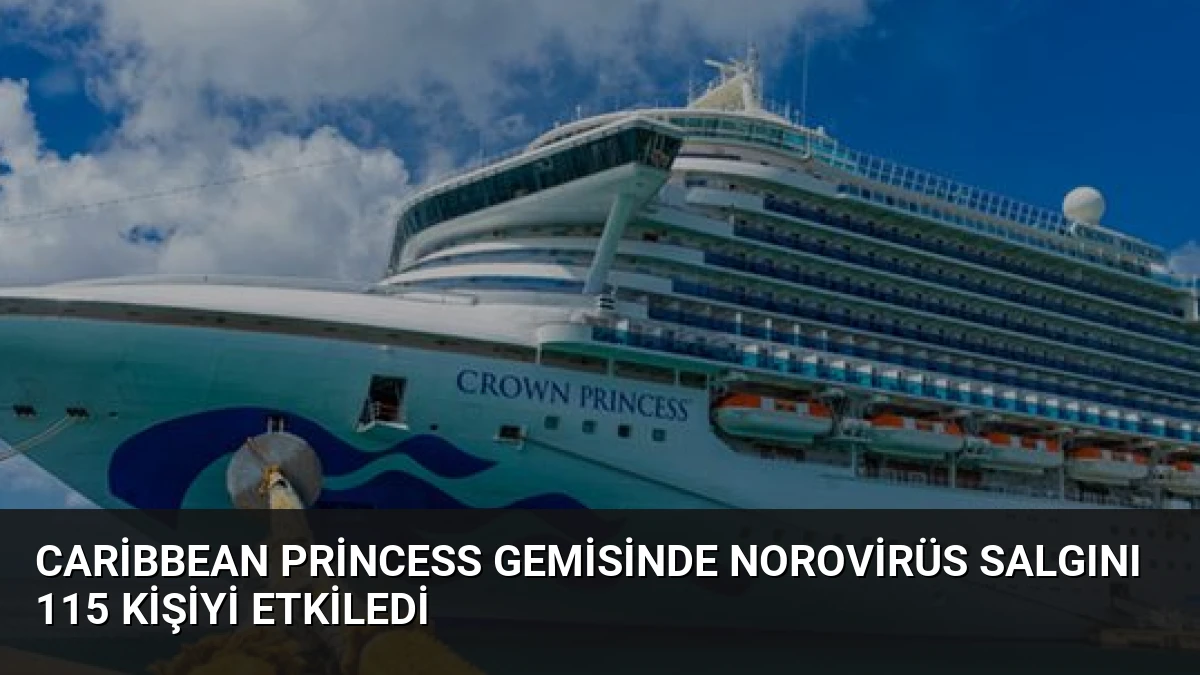 Caribbean Princess Gemisinde Norovirüs Salgını 115 Kişiyi Etkiledi
