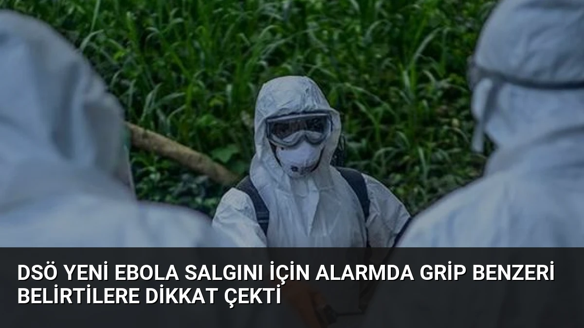 DSÖ Yeni Ebola Salgını İçin Alarmda Grip Benzeri Belirtilere Dikkat Çekti