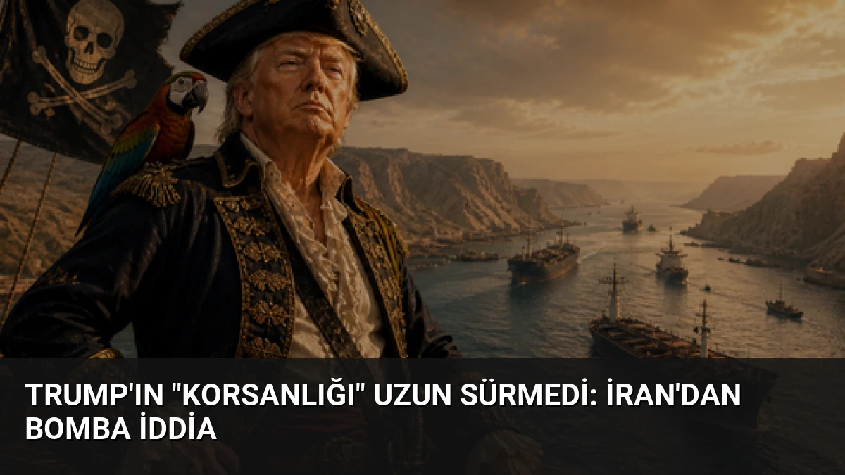 Trump’ın “korsanlığı” uzun sürmedi: İran’dan bomba iddia