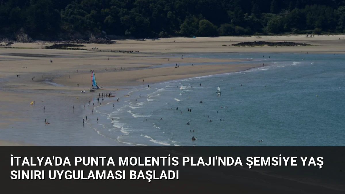 İtalya’da Punta Molentis Plajı’nda Şemsiye Yaş Sınırı Uygulaması Başladı