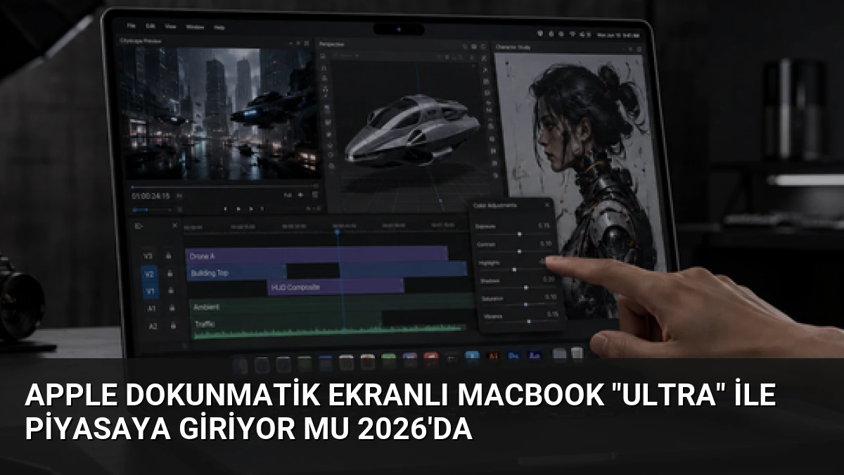 Apple Dokunmatik Ekranlı MacBook “Ultra” ile Piyasaya Giriyor Mu 2026’da